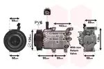 Kompresor klimatyzacji VAN WEZEL 8200K382