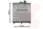 Chłodnica wody VAN WEZEL 83002063