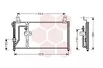 Chłodnica klimatyzacji - skraplacz VAN WEZEL 83005027