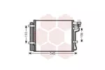 Chłodnica klimatyzacji - skraplacz VAN WEZEL 83005134
