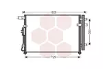 Chłodnica klimatyzacji - skraplacz VAN WEZEL 83005138