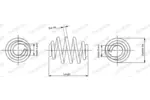 Sprężyna zawieszenia MONROE SN4024