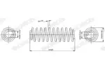 Sprężyna zawieszenia MONROE SP4948