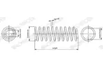 Sprężyna zawieszenia MONROE SP4970