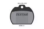 Klocki hamulcowe - komplet TEXTAR 2029602