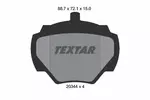 Klocki hamulcowe - komplet TEXTAR 2034402