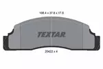 Klocki hamulcowe - komplet TEXTAR 2042202