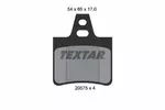 Klocki hamulcowe - komplet TEXTAR 2057511