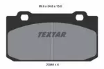 Klocki hamulcowe - komplet TEXTAR 2094401