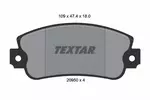Klocki hamulcowe - komplet TEXTAR 2095005