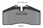 Klocki hamulcowe - komplet TEXTAR 2095311