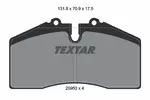 Klocki hamulcowe - komplet TEXTAR 2095302