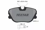 Klocki hamulcowe - komplet TEXTAR 2101003