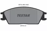 Klocki hamulcowe - komplet TEXTAR 2101204