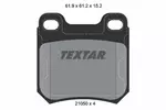 Klocki hamulcowe - komplet TEXTAR 2105002