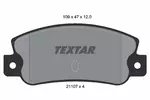 Klocki hamulcowe - komplet TEXTAR 2110701
