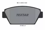 Klocki hamulcowe - komplet TEXTAR 2112503