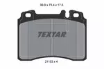 Klocki hamulcowe - komplet TEXTAR 2115307