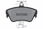 Klocki hamulcowe - komplet TEXTAR 2121702