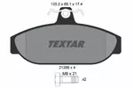 Klocki hamulcowe - komplet TEXTAR 2126601