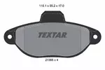 Klocki hamulcowe - komplet TEXTAR 2136502