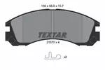 Klocki hamulcowe - komplet TEXTAR 2137001