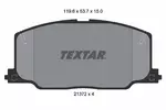 Klocki hamulcowe - komplet TEXTAR 2137201