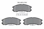 Klocki hamulcowe - komplet TEXTAR 2137801