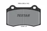 Klocki hamulcowe - komplet TEXTAR 2138104