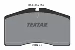 Klocki hamulcowe - komplet TEXTAR 2140201