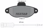 Klocki hamulcowe - komplet TEXTAR 2143603
