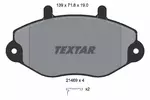 Klocki hamulcowe - komplet TEXTAR 2146902