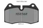 Klocki hamulcowe - komplet TEXTAR 2147102