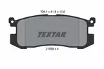Klocki hamulcowe - komplet TEXTAR 2155801