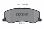 Klocki hamulcowe - komplet TEXTAR 2173001