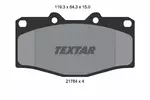 Klocki hamulcowe - komplet TEXTAR 2178403