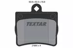 Klocki hamulcowe - komplet TEXTAR 2190003