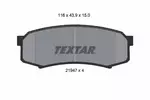 Klocki hamulcowe - komplet TEXTAR 2194701