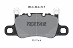 Klocki hamulcowe - komplet TEXTAR 2217701
