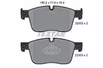Klocki hamulcowe - komplet TEXTAR 2230201