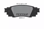 Klocki hamulcowe - komplet TEXTAR 2243401