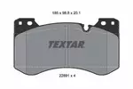 Klocki hamulcowe - komplet TEXTAR 2289101