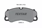 Klocki hamulcowe - komplet TEXTAR 2295901