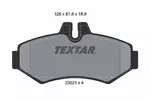 Klocki hamulcowe - komplet TEXTAR 2302101