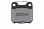 Klocki hamulcowe - komplet TEXTAR 2309102