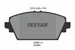 Klocki hamulcowe - komplet TEXTAR 2309501