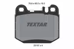 Klocki hamulcowe - komplet TEXTAR 2315781