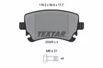 Klocki hamulcowe - komplet TEXTAR 2332611