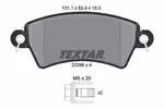 Klocki hamulcowe - komplet TEXTAR 2339602