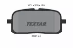 Klocki hamulcowe - komplet TEXTAR 2349101